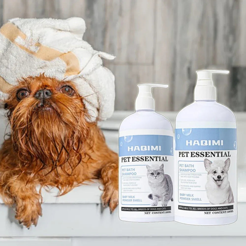 Pet Bath Shampoo 500ml – Gentle & Deodorizing