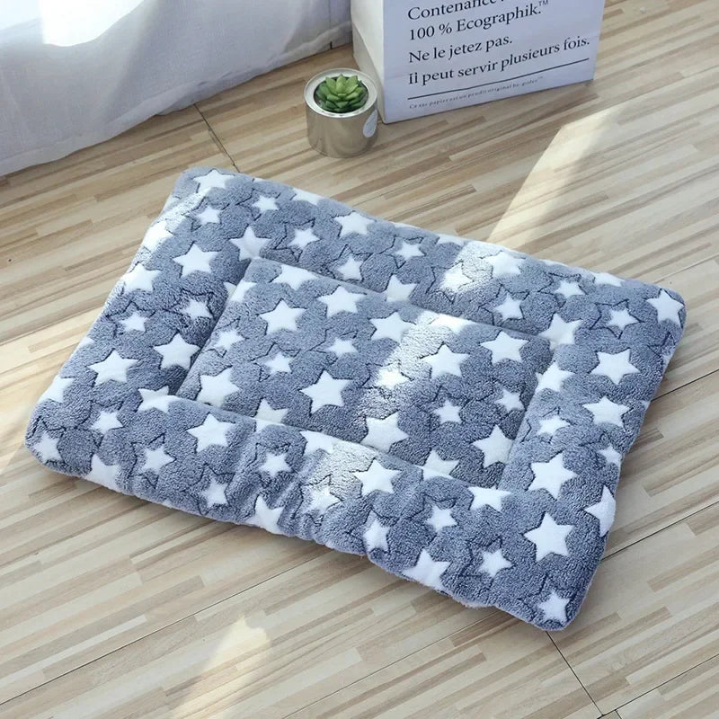 Double-Sided Plush Pet Mat