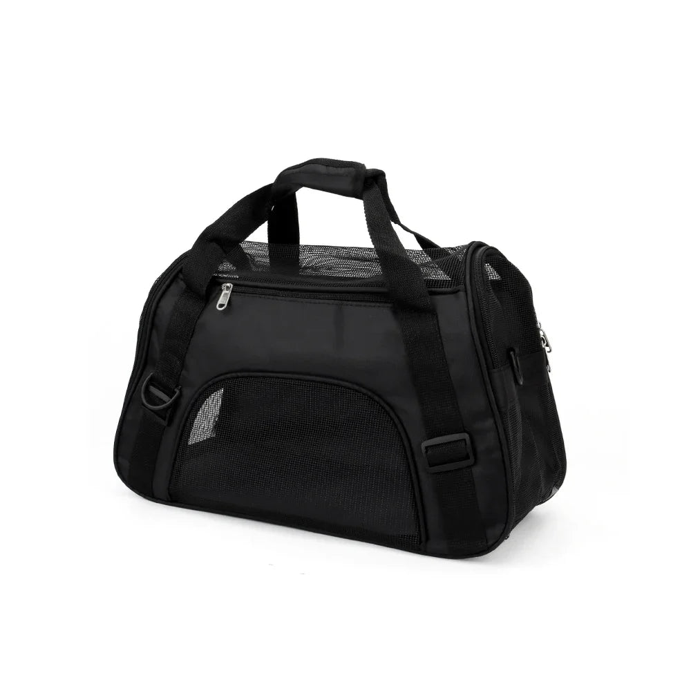 Portable Mesh Pet Carrier Bag