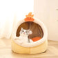 Foldable Cartoon Cat & Dog Bed