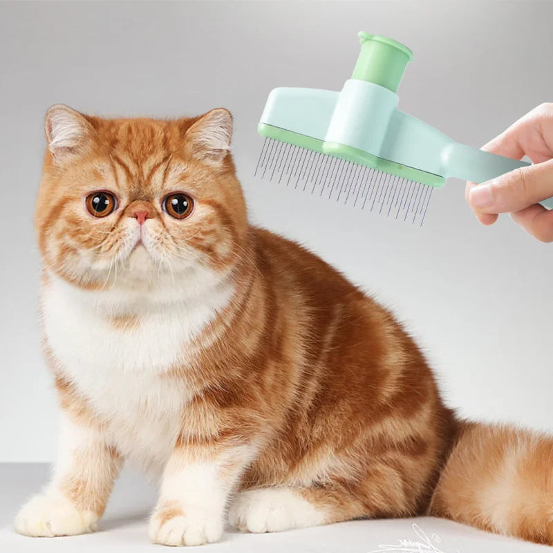 Cat Grooming Massage Hair Removal Brush