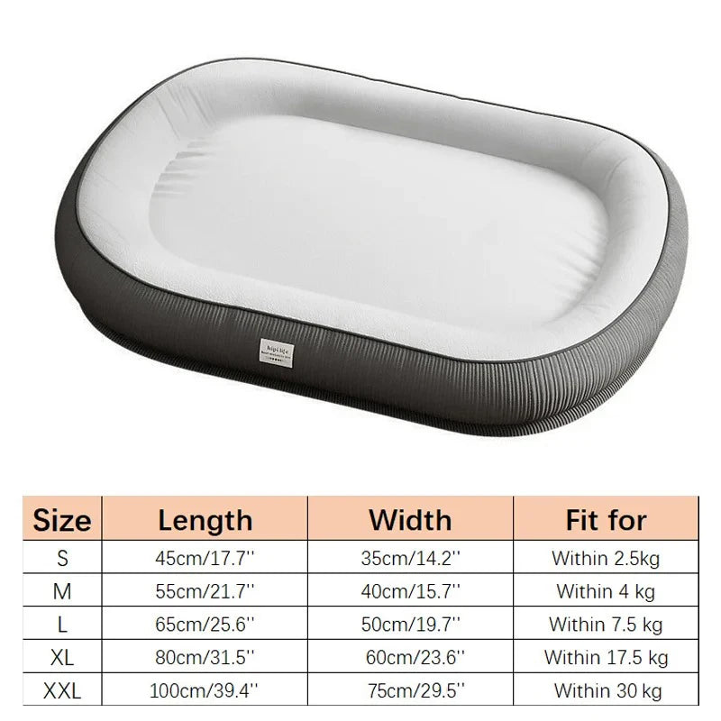 Plush Pet Bed for Dogs & Cats