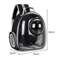 Transparent Pet Backpack – Breathable Cat & Small Dog Carrier, Portable Space Capsule Design