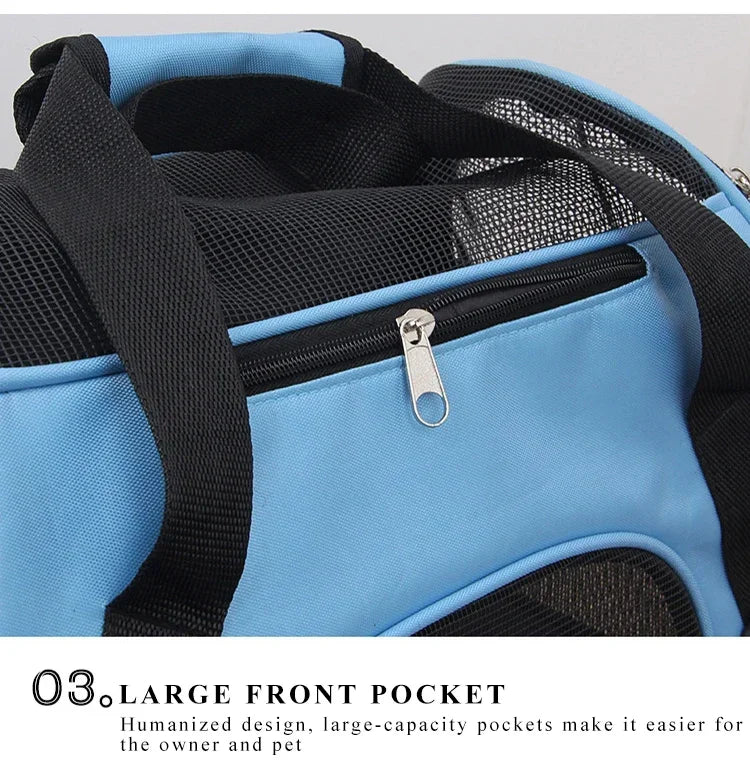 Breathable Mesh Pet Carrier Bag