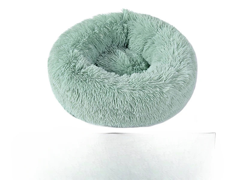 Plush Round Pet Nest Bed