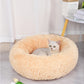 Plush Round Pet Nest Bed