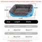 Colorful Square Waterproof Pet Bed