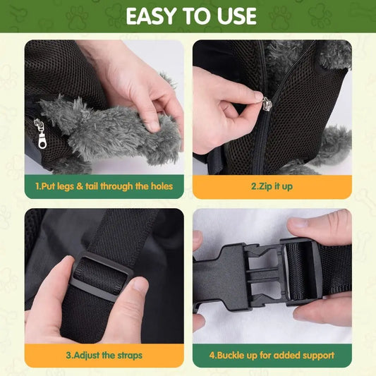 Adjustable Front Pet Carrier Backpack