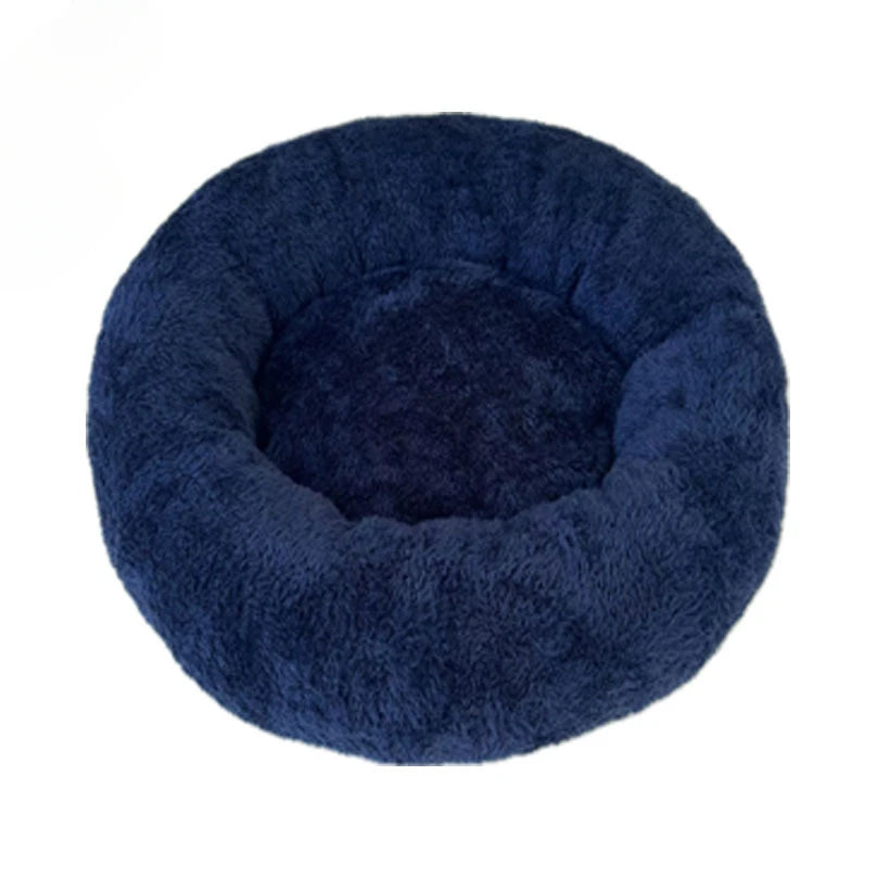 Plush Round Pet Nest Bed